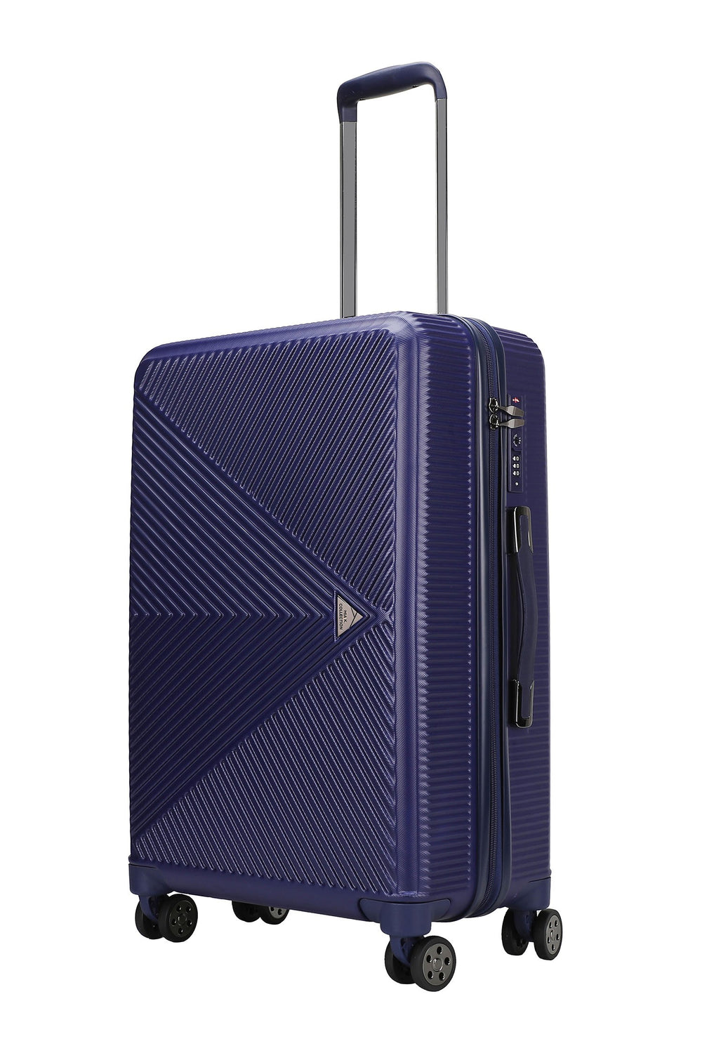 Navy Mkf Felicity Large Hardside Spinner By Mia K