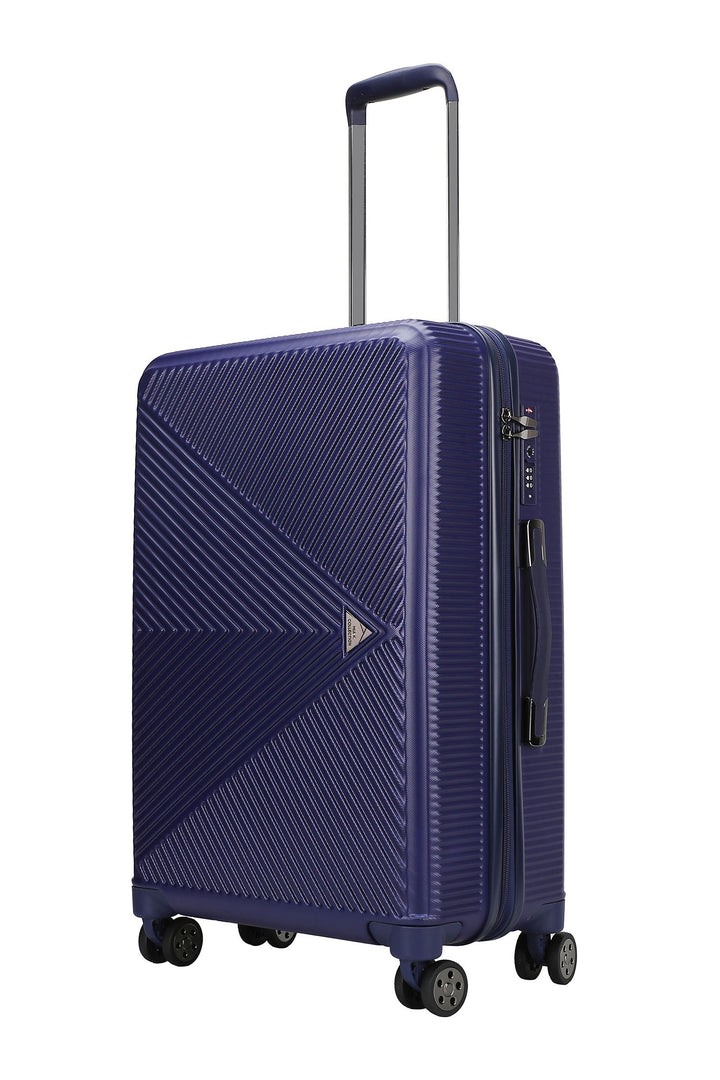 Navy Mkf Felicity Large Hardside Spinner By Mia K