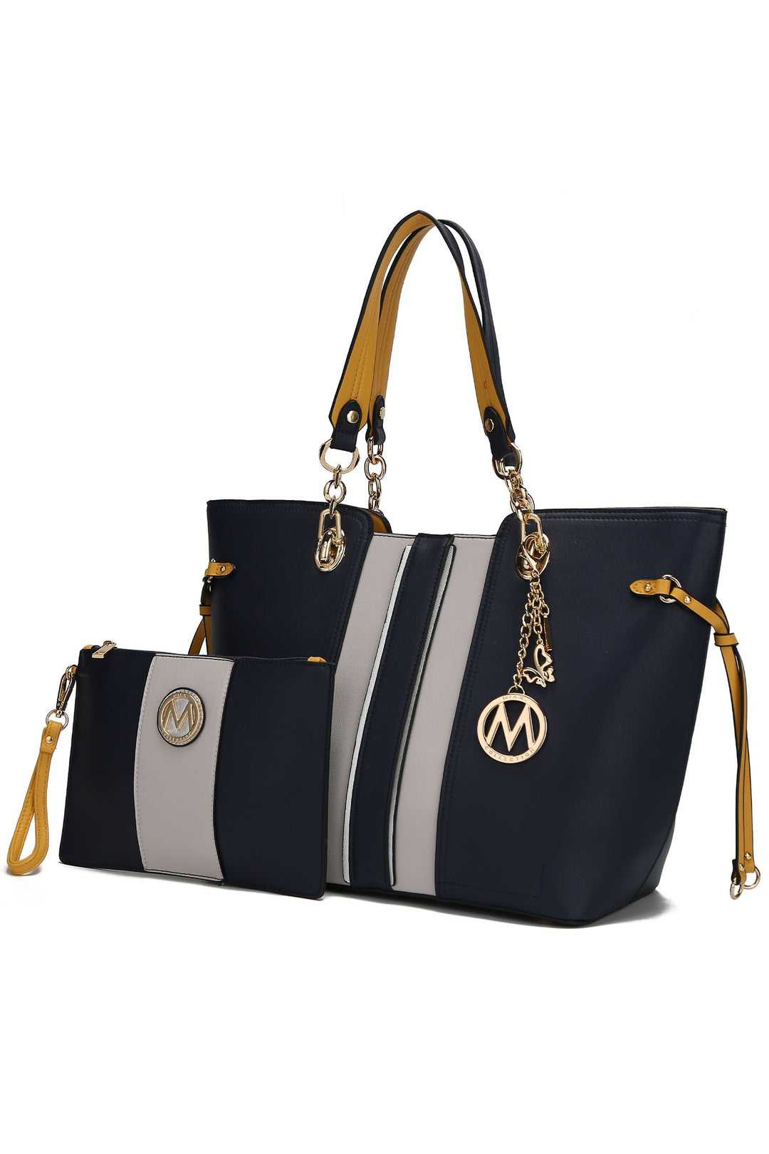 Mkf Holland Tote Bag With Wristlet By Mia K