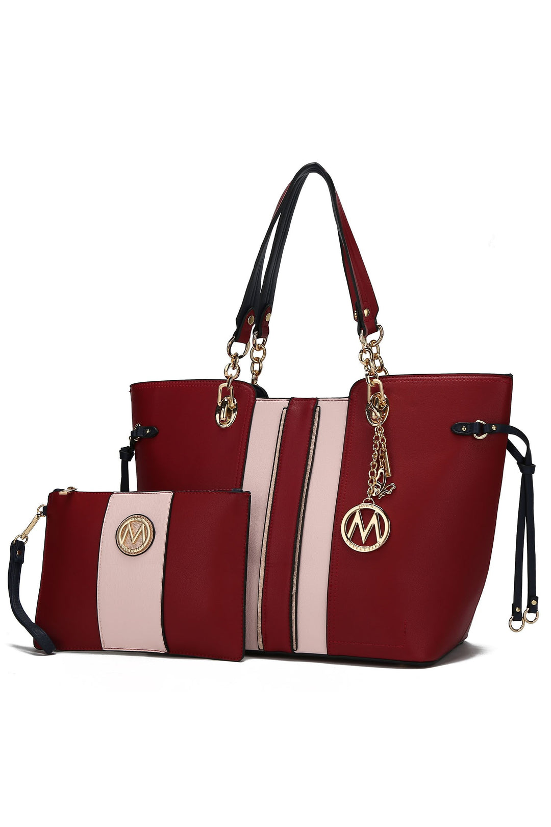 Mkf Holland Tote Bag With Wristlet By Mia K