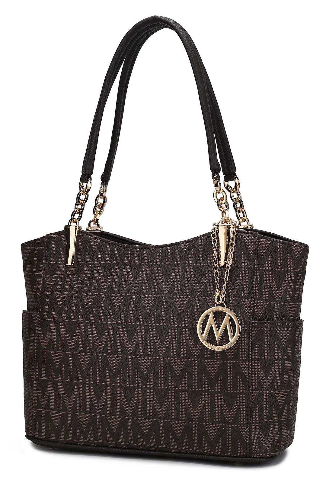 Grey Mkf Collection Braylee M Signature Tote By Mia K