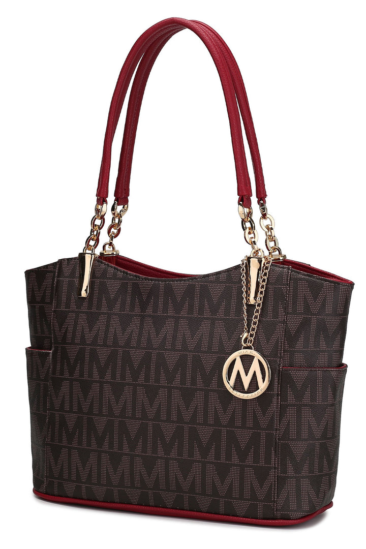 Tan Mkf Collection Braylee M Signature Tote By Mia K