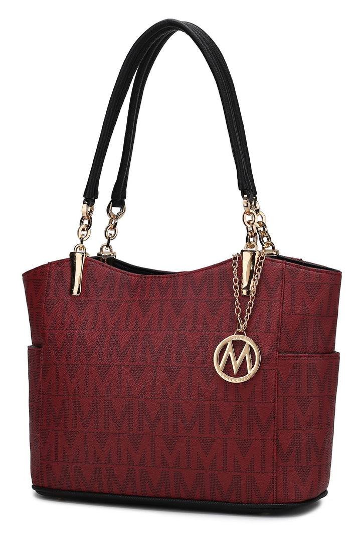 Chocolate Mkf Collection Braylee M Signature Tote By Mia K