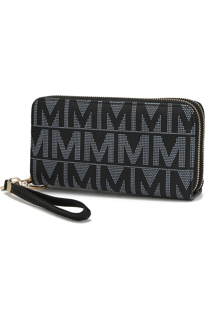 Burgundy Mkf Danielle Milan M Signature Wallet By Mia K