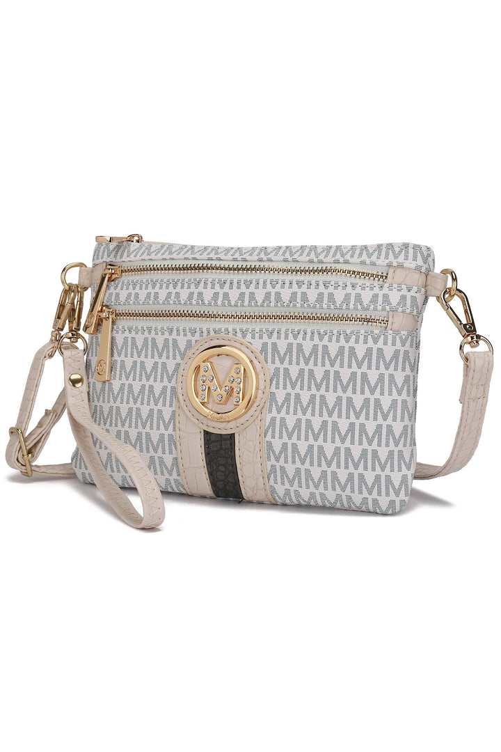 Mkf Tarren Signature Crossbody Wristlet By Mia K