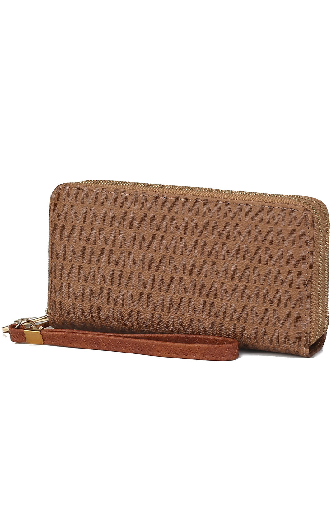 White Mkf Noemy M Signature Wallet Wristlet By Mia K
