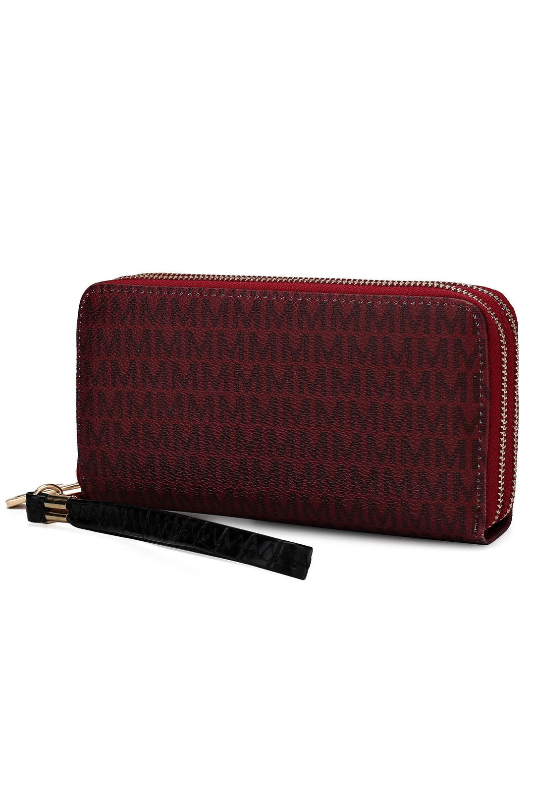 Navy Mkf Noemy M Signature Wallet Wristlet By Mia K