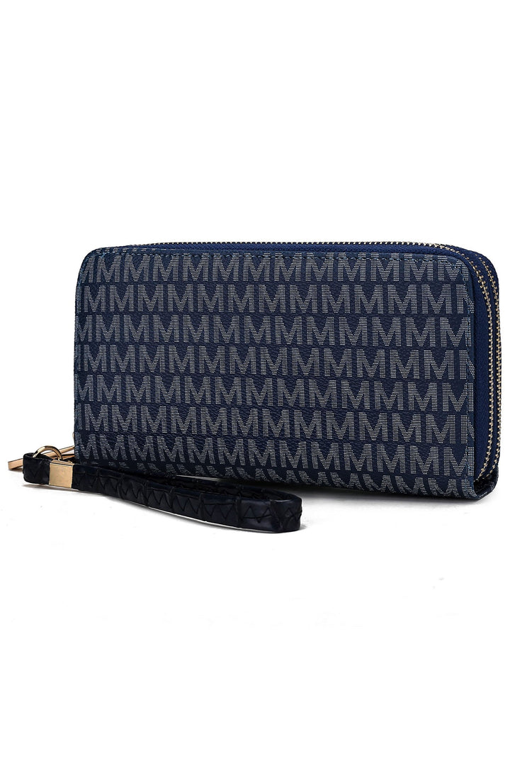Red Mkf Noemy M Signature Wallet Wristlet By Mia K