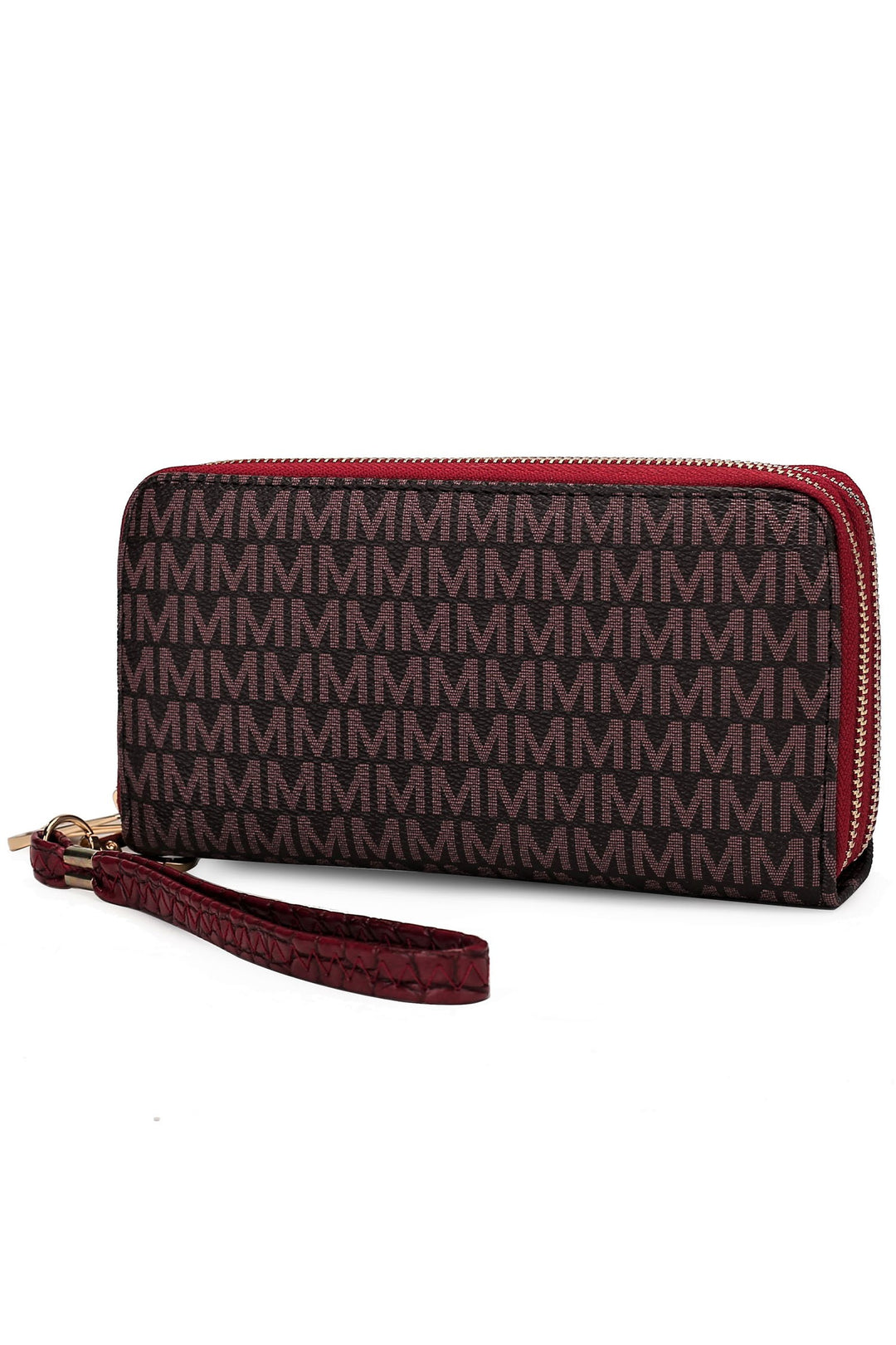 Tan Mkf Noemy M Signature Wallet Wristlet By Mia K