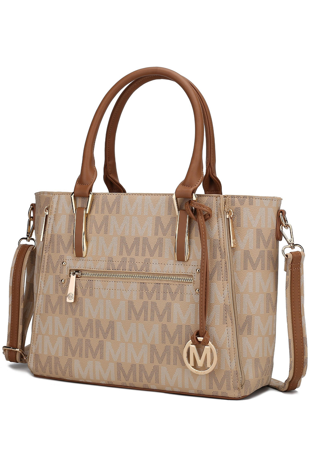Black Mkf Collection Siena M Signature Handbag By Mia K