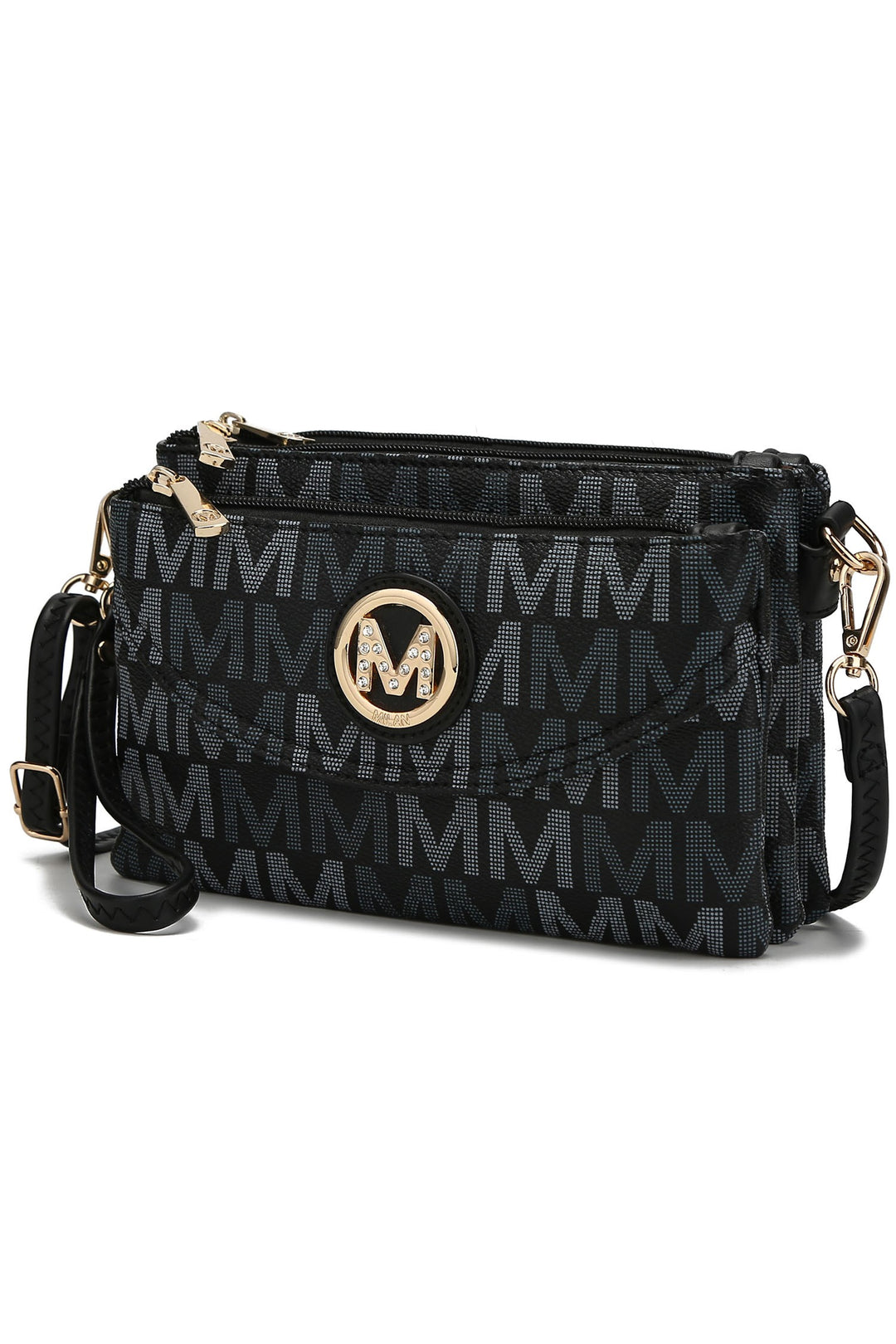 Burgundy Mkf Ishani Five Crossbody Bag By Mia K