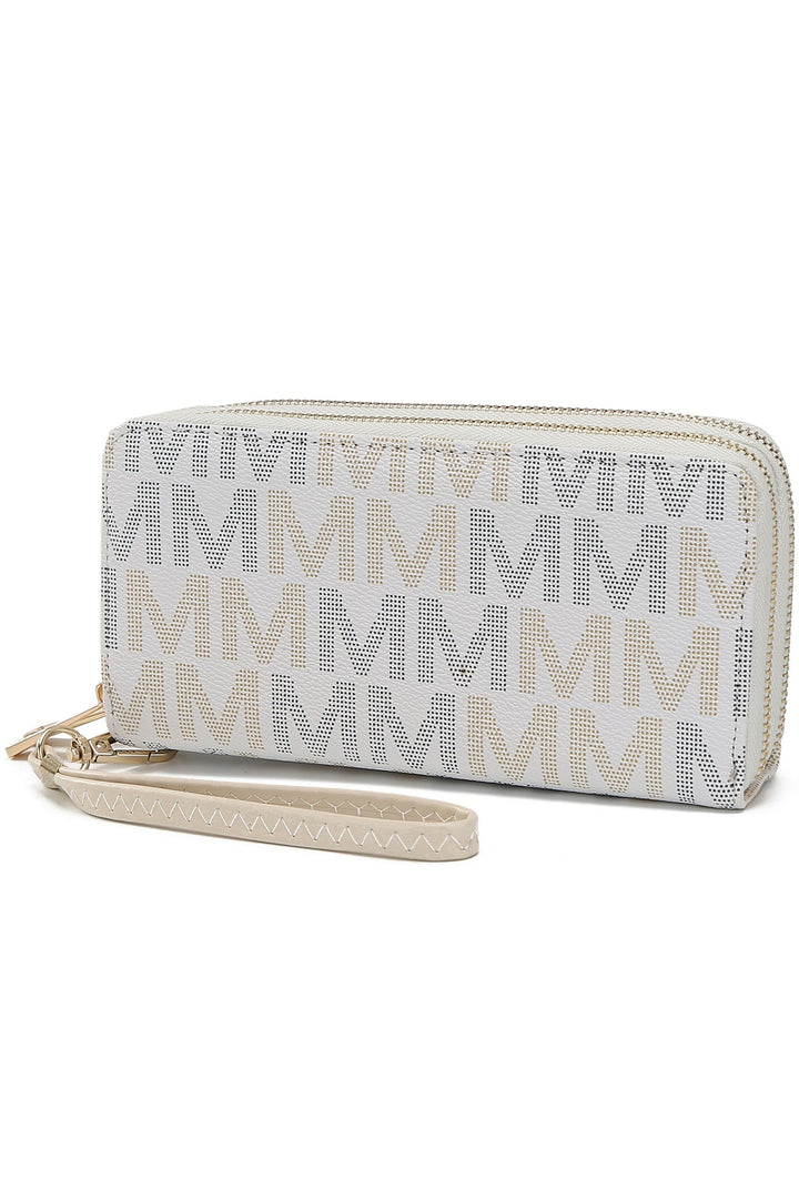 Mkf Hofstra M Signature Wallet Wristlet By Mia K