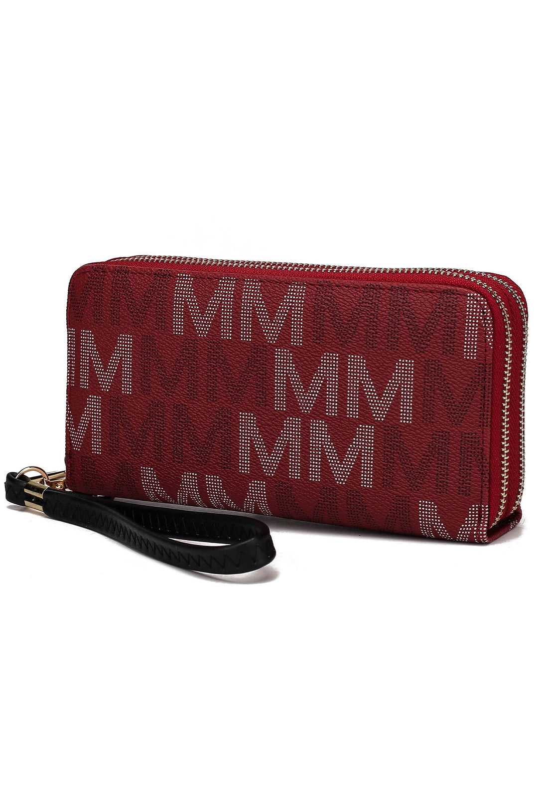 Red Mkf Hofstra M Signature Wallet Wristlet By Mia K