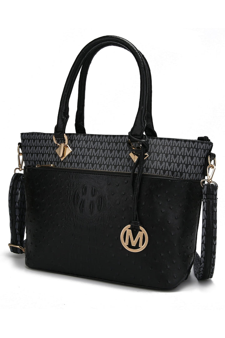Burgundy Mkf Grace Women Tote Bag By Mia K