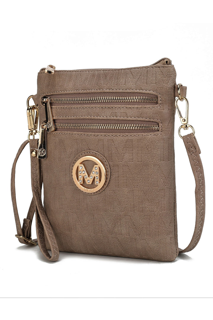Mkf Andrea Milan M Signature Crossbody By Mia K