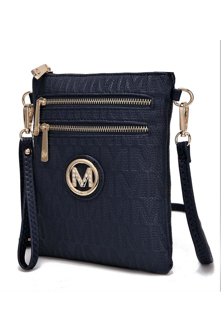 Red Mkf Andrea Milan M Signature Crossbody By Mia K