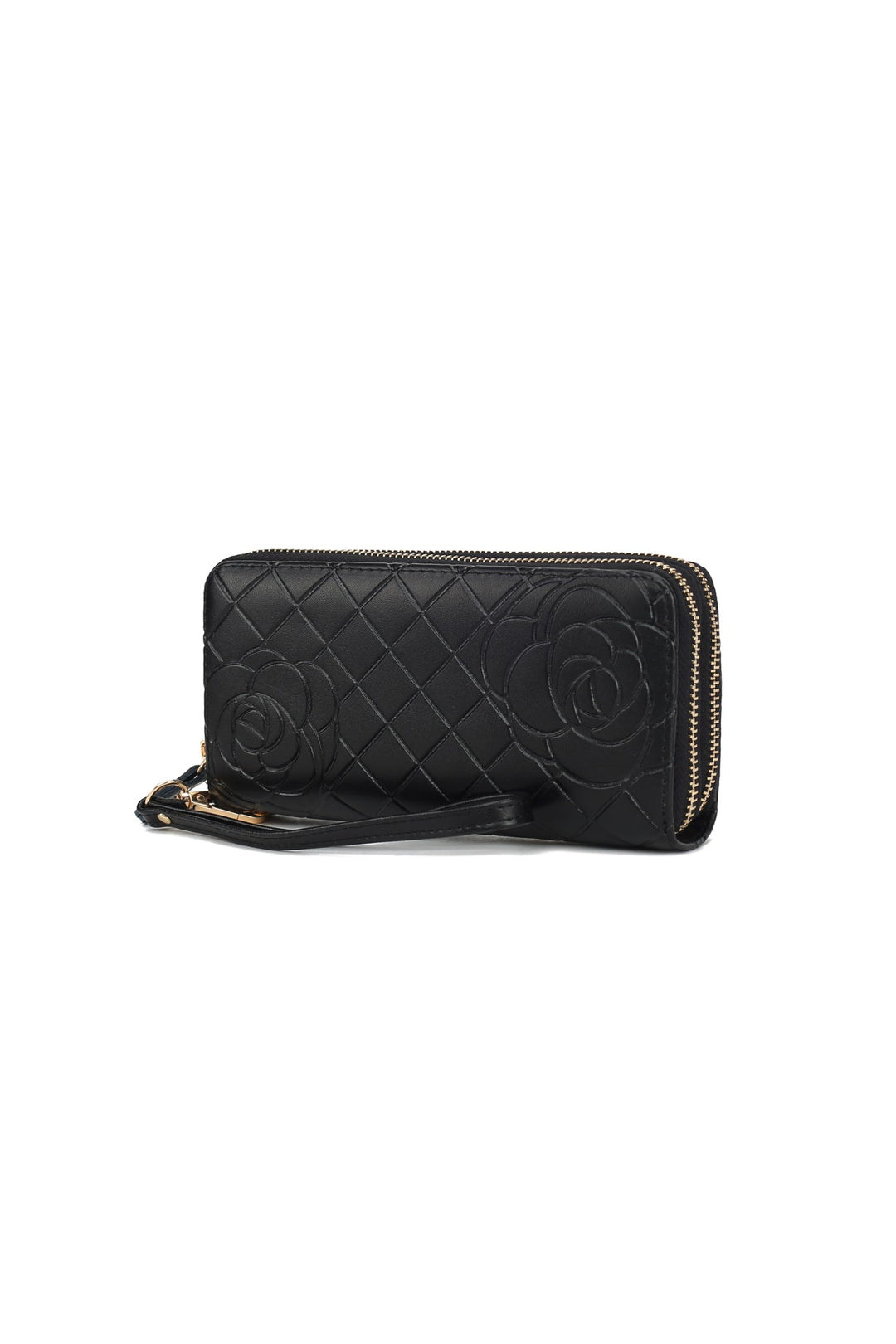 Camel Mkf Honey Genuine Leather Embossed Wallet By Mia K