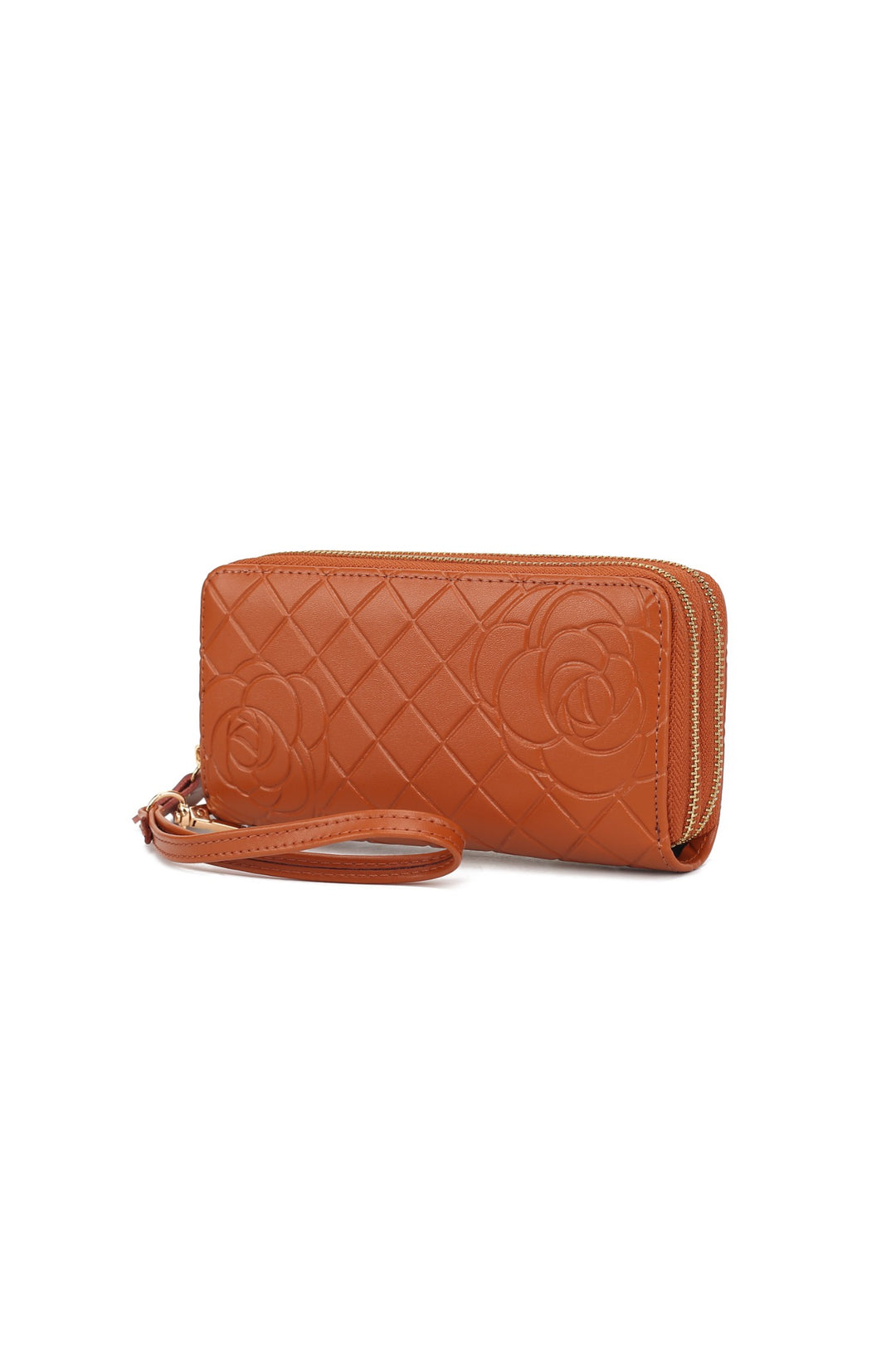 Grey Mkf Honey Genuine Leather Embossed Wallet By Mia K