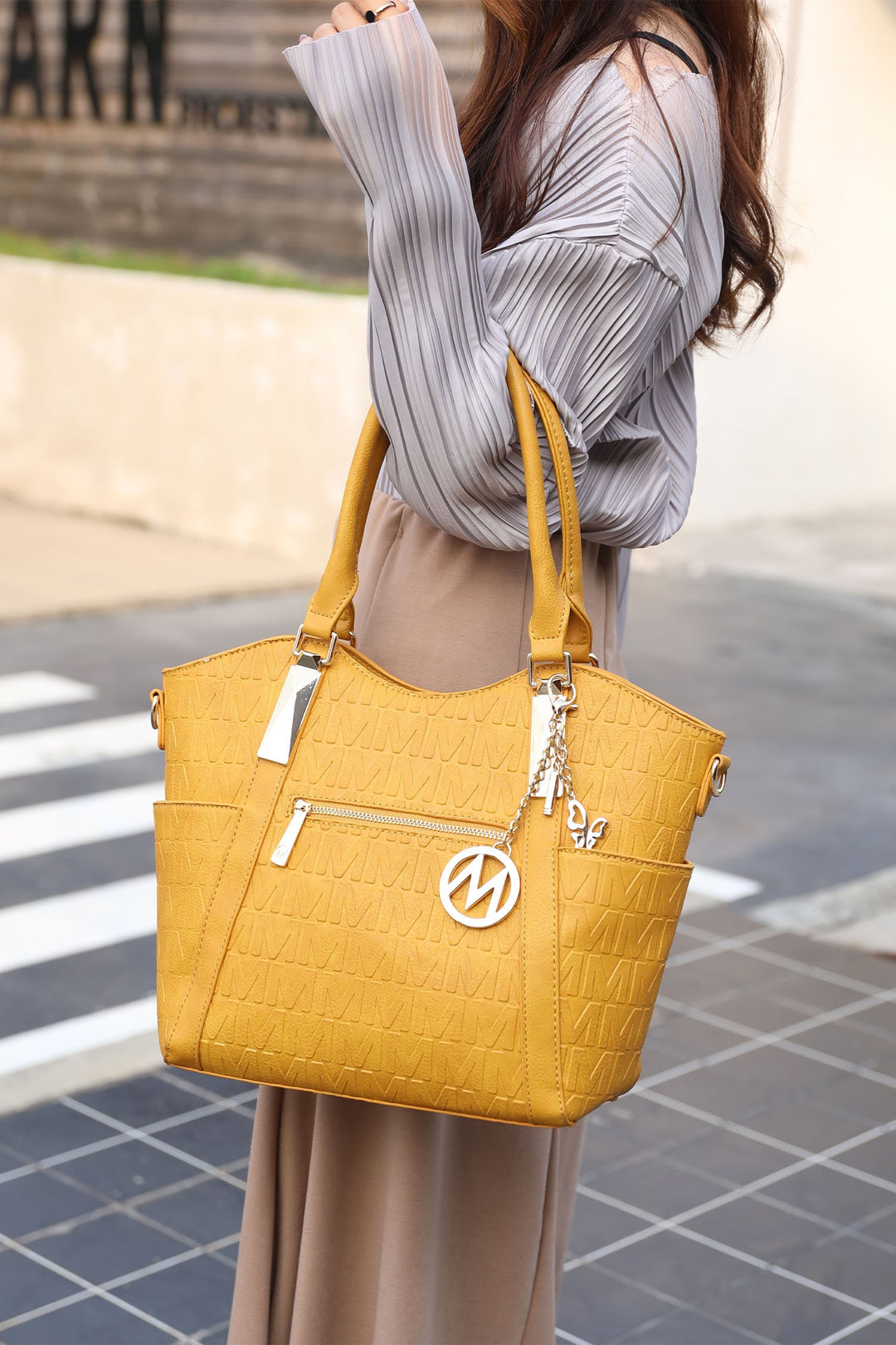 Black Mkf Collection Lucy Tote Bag By Mia K
