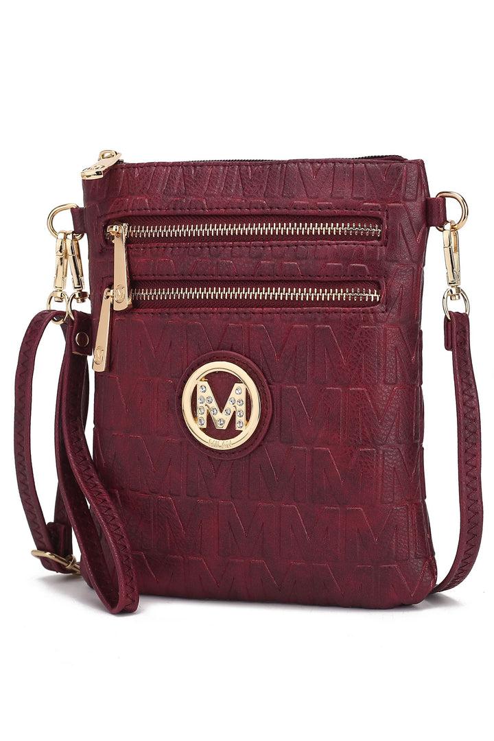 Navy Mkf Collection Scarlett Crossbody Bag By Mia K