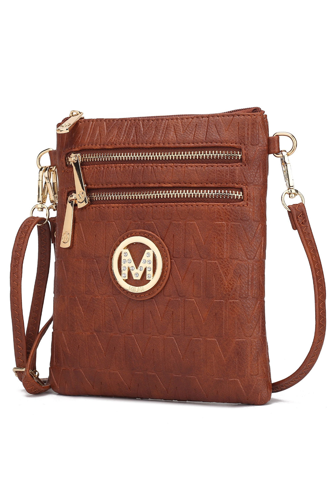 Pewter Mkf Collection Scarlett Crossbody Bag By Mia K