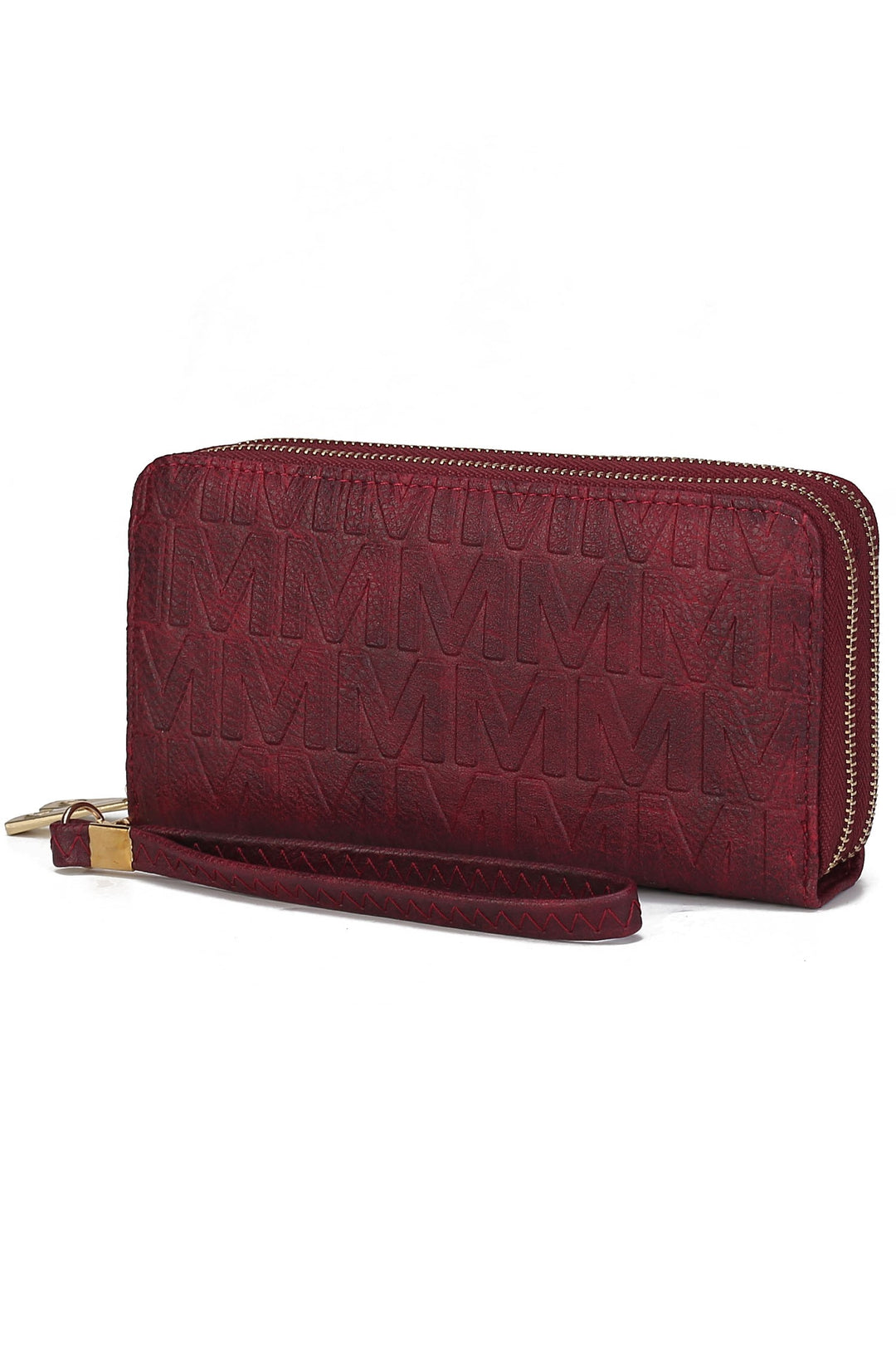 Camel Mkf Aurora Signature Wallet Bag By Mia K