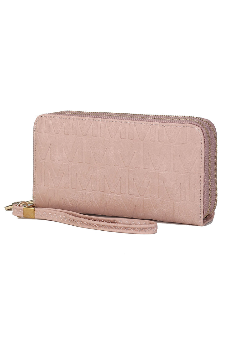 Taupe Mkf Aurora Signature Wallet Bag By Mia K
