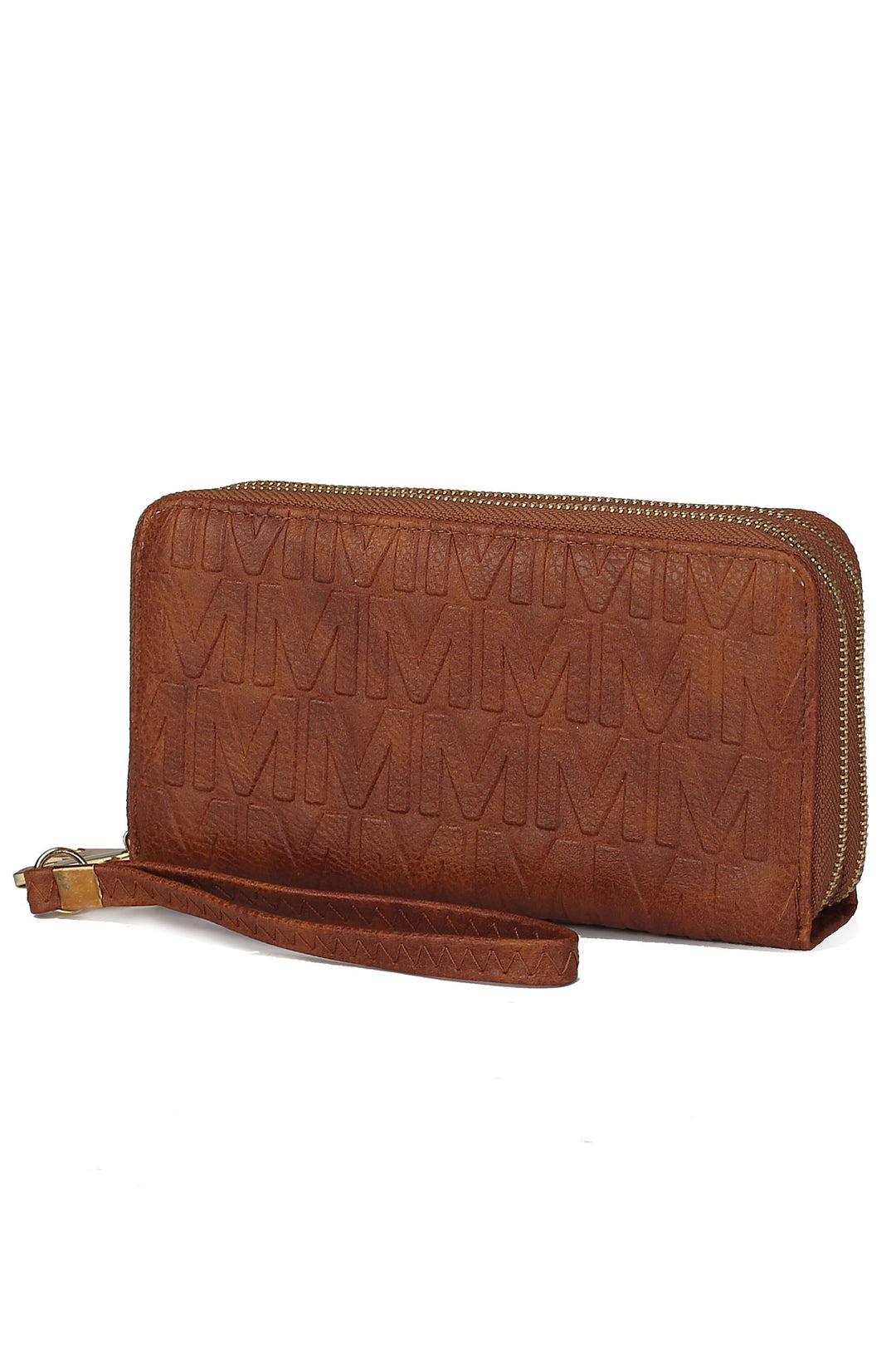 Chocolate Mkf Aurora Signature Wallet Bag By Mia K