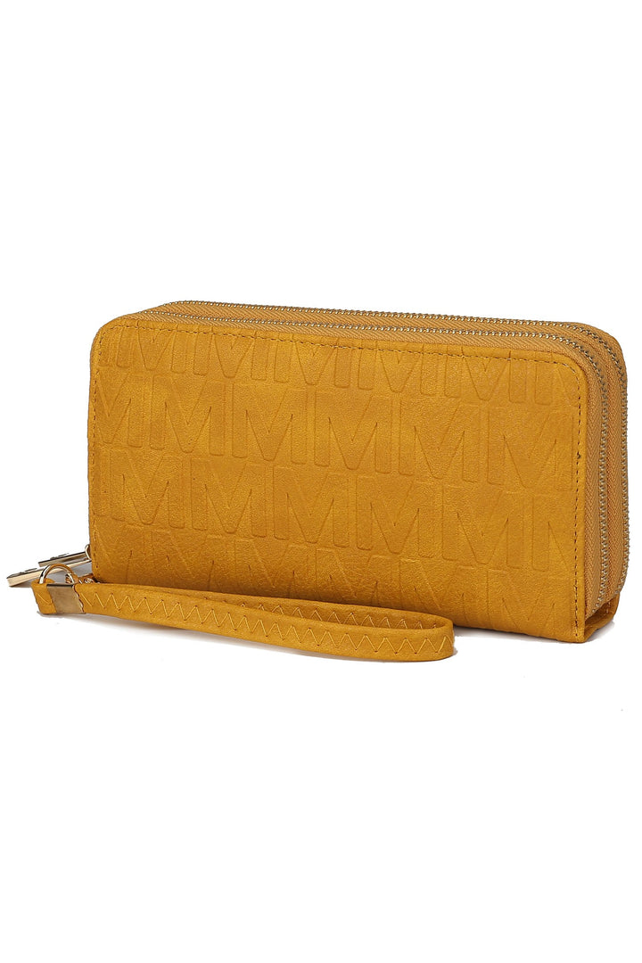 Navy Mkf Aurora Signature Wallet Bag By Mia K