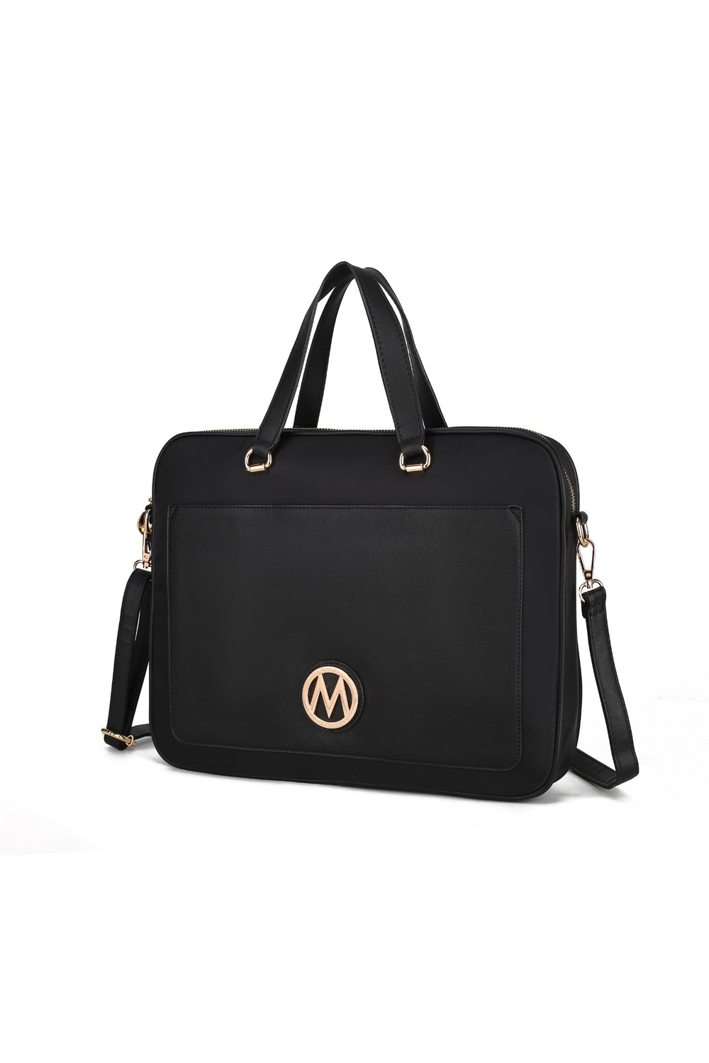 Burgundy Mkf Nina Vegan Leather Laptop Case By Mia K