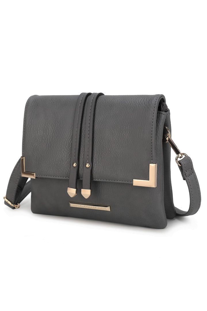 Light Blue Mkf Valeska Multi Compartment Crossbody By Mia K