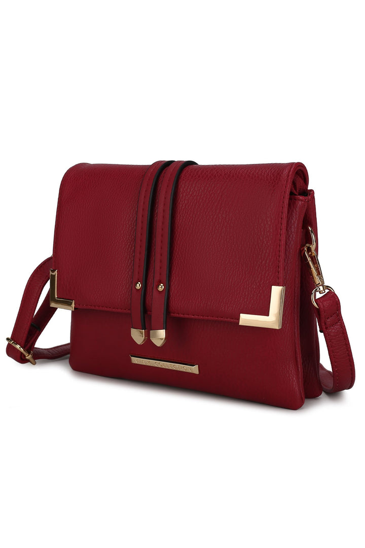 Mkf Valeska Multi Compartment Crossbody By Mia K