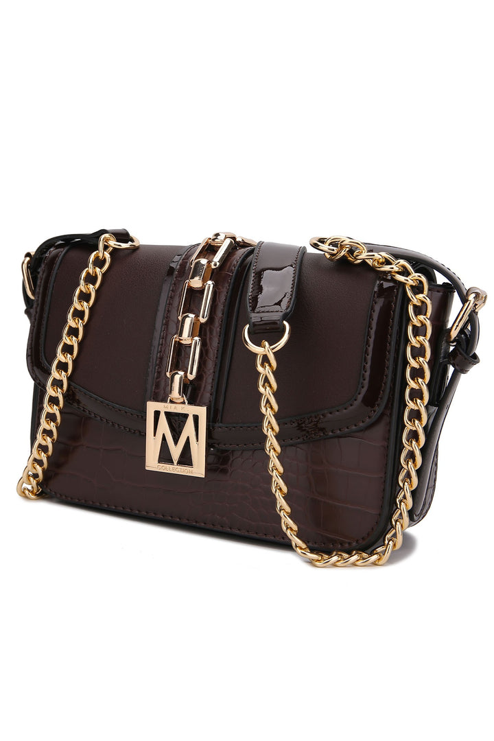 Cognac Mkf Collection Wendalyn Crossbody Bag By Mia K