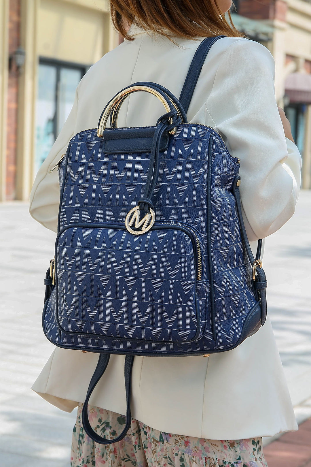 Burgundy Mkf Collection Cora Milan Backpack By Mia K