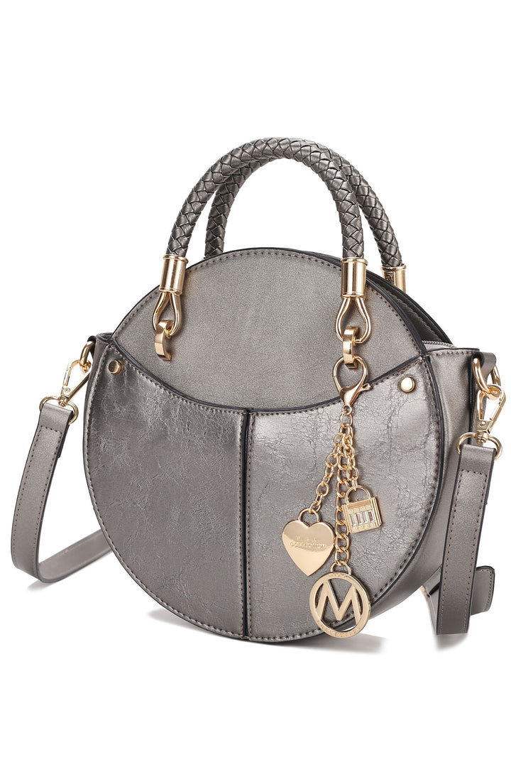 Cognac Mkf Collection Nobella Crossbody Bag By Mia K