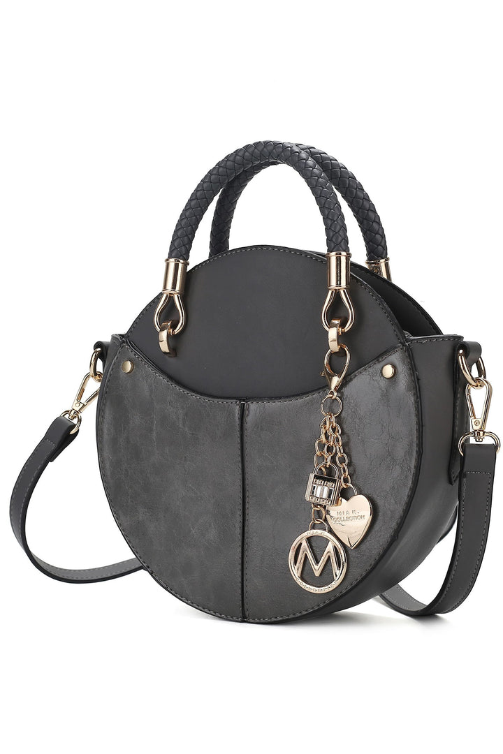 Pewter Mkf Collection Nobella Crossbody Bag By Mia K