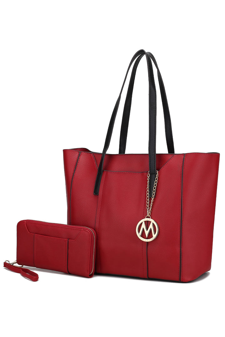 Taupe Mkf Nikkita Light Weight Tote Bag By Mia K