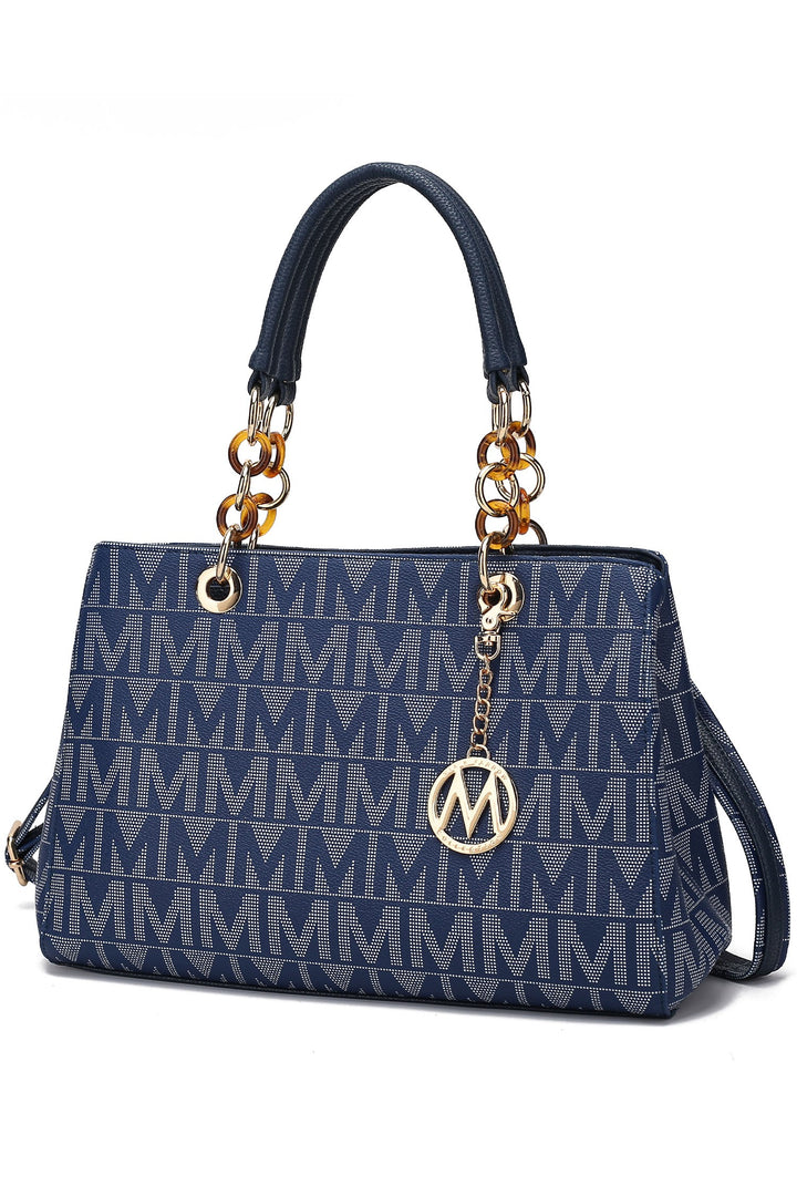 Red Mkf Collection Sirna M Signature Tote Bag By Mia K
