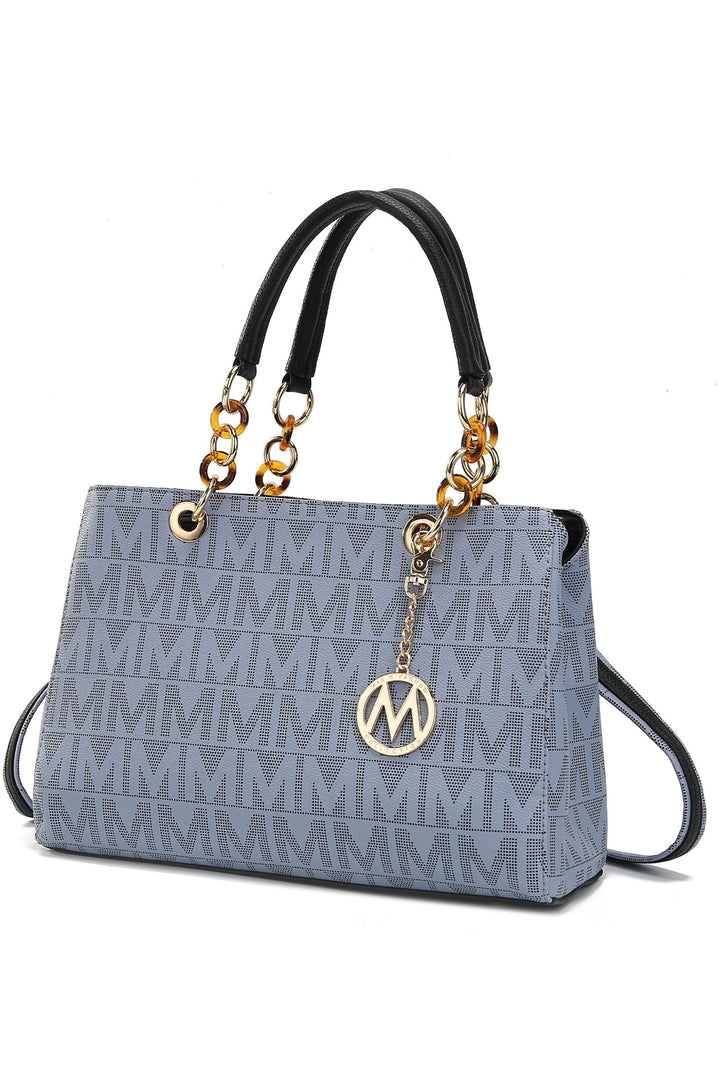 Lavender Mkf Collection Sirna M Signature Tote Bag By Mia K