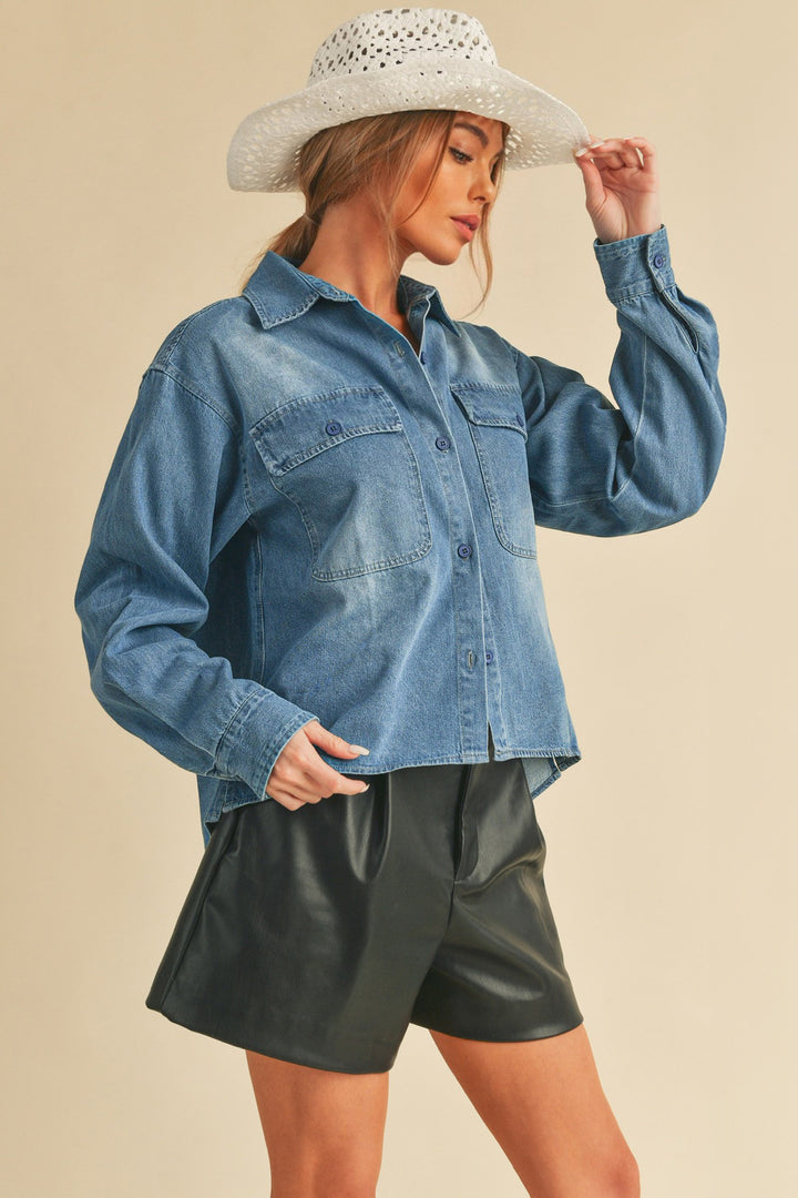 Denim Genny Denim Top