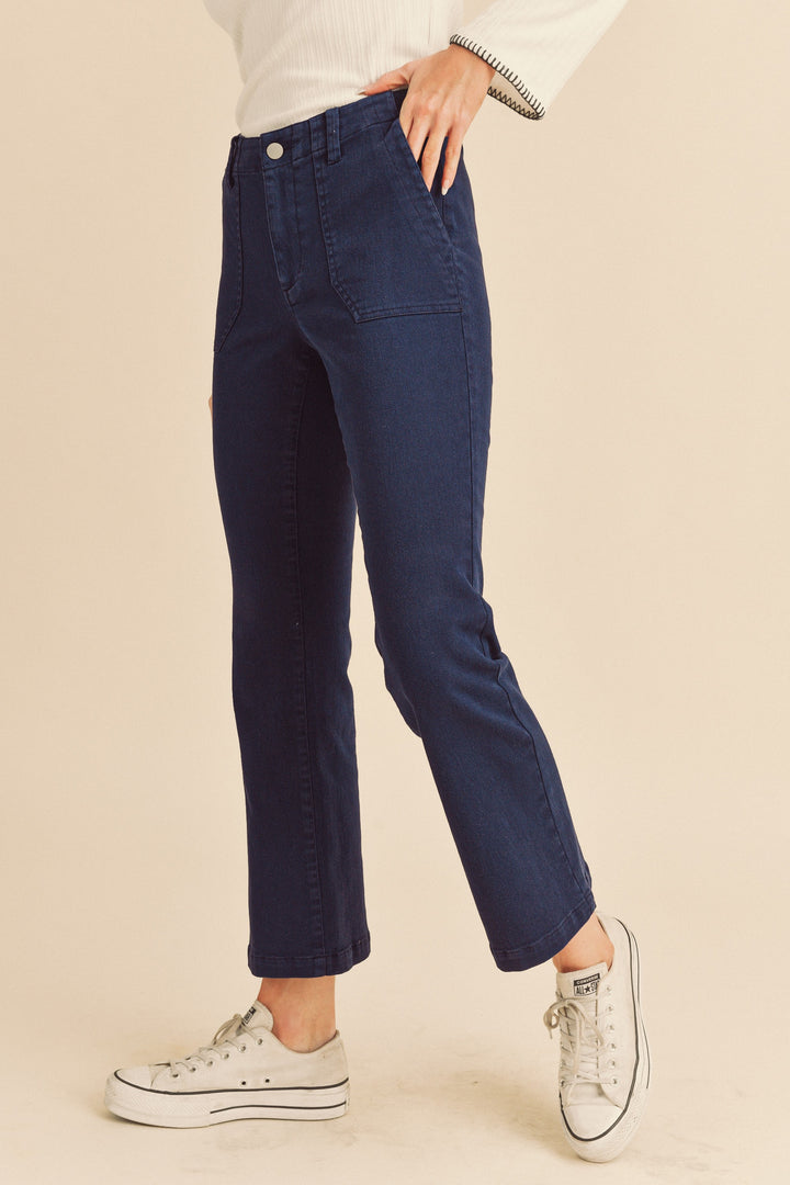 Black Janesa Denim Pants