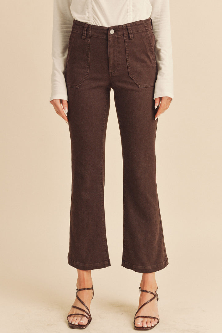 Navy Janesa Denim Pants