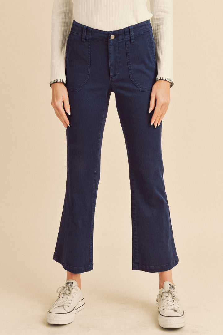 White Janesa Denim Pants