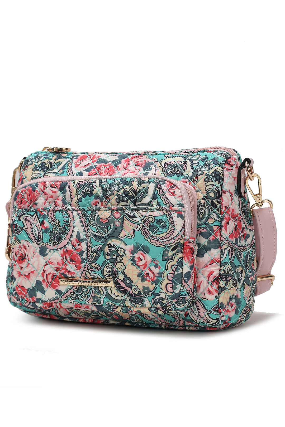 Mkf Collection Rosalie Botanical Pattern Crossbody