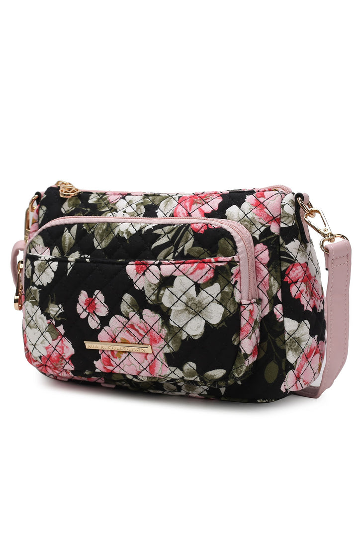 Mkf Collection Rosalie Botanical Pattern Crossbody