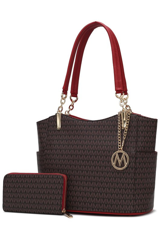 Mkf Collection Savannah Tote Bag And Wallet