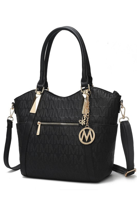 Red Mkf Collection Hazel Vegan Leather Tote By Mia K