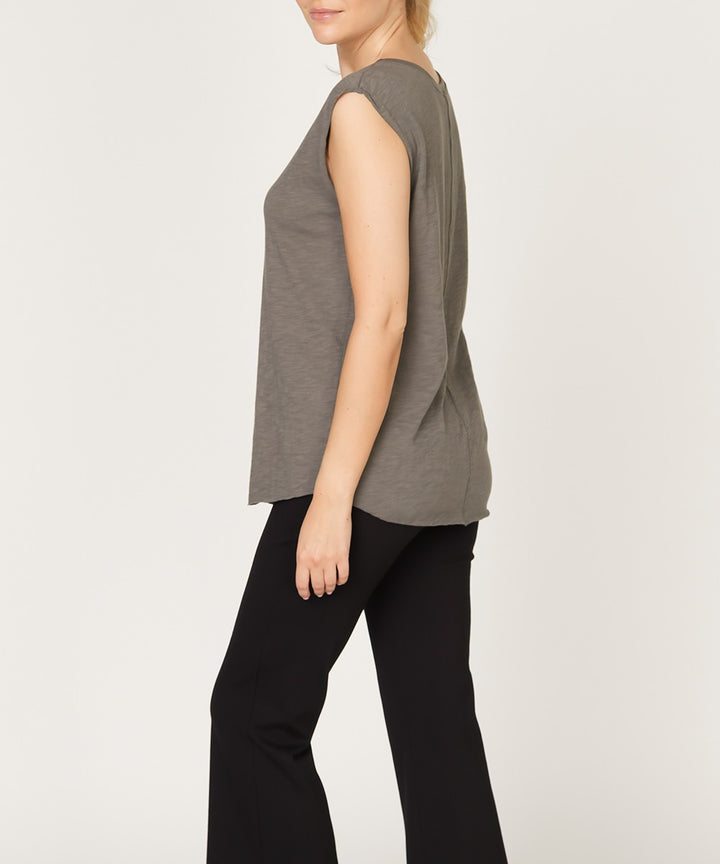 Cotton Slub Muscle Vintage New Tank
