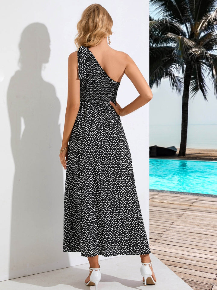 Zoe Single Shoulder Dress | Anekay