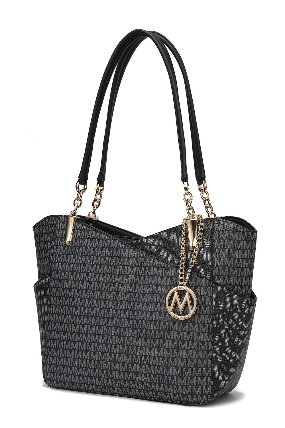 Brown Mkf Collection Jules Printed Tote Handbag